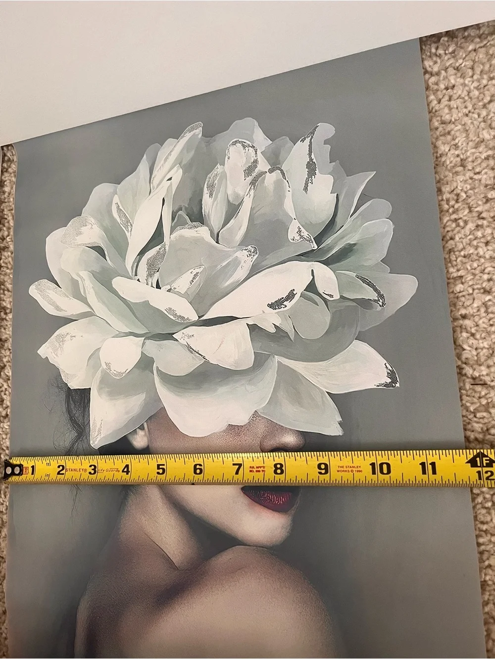 2 Canvas Artist Face Pics - Not Framed